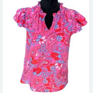 NWT Sugarlips São Paulo Print Top XS